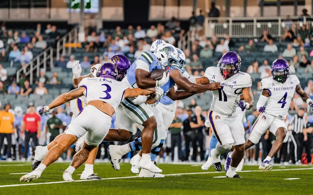 East Carolina drops close contest at Tulane, 26-19
