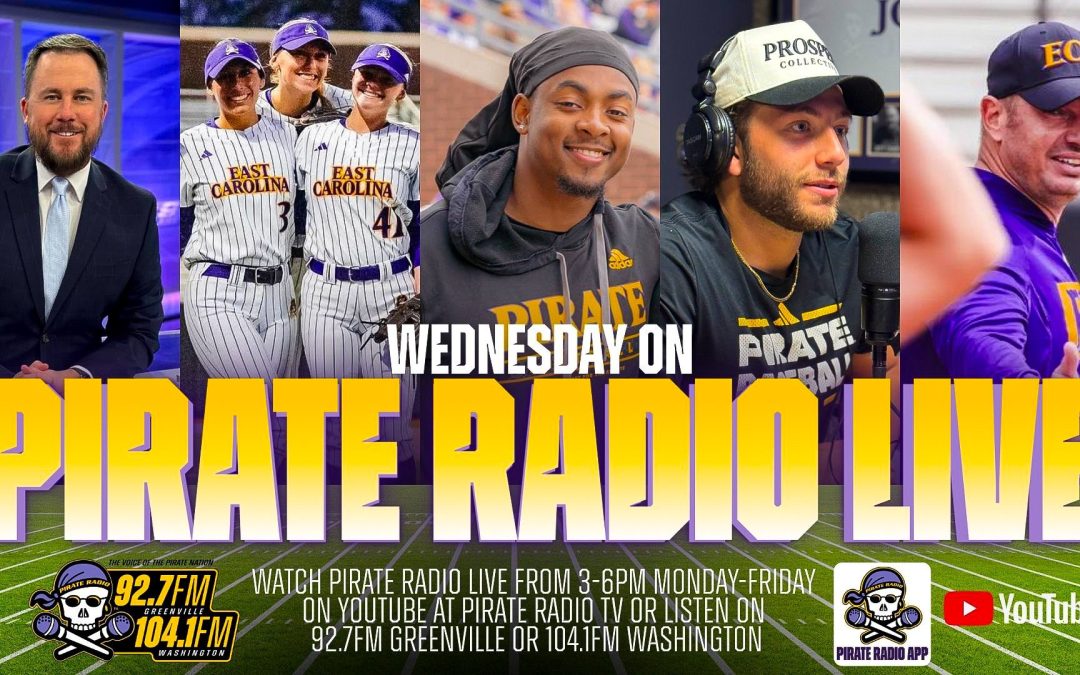 PRL Wednesday: Busy show with ECU baseball, softball, football and more