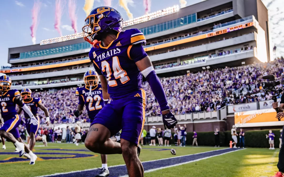 ECU defeats Charlotte, 48-22, on homecoming