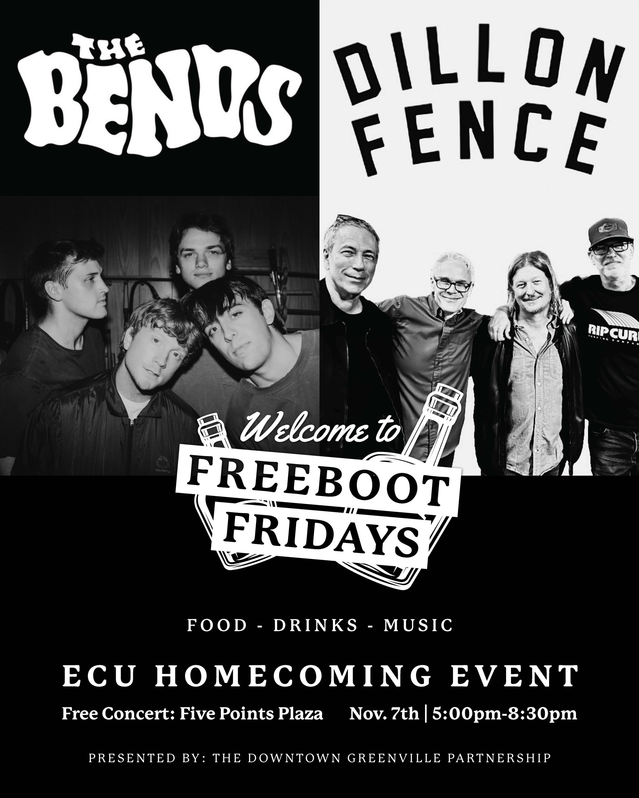 Freeboot Friday – Homecoming Poster B&W