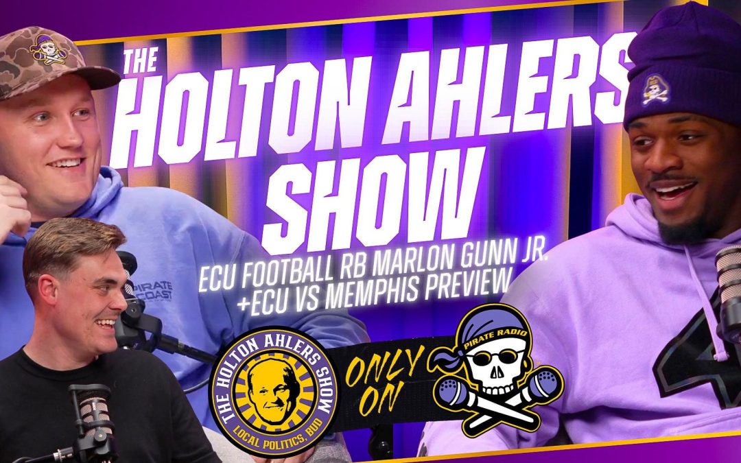 The Holton Ahlers Show: ECU running back Marlon Gunn Jr.