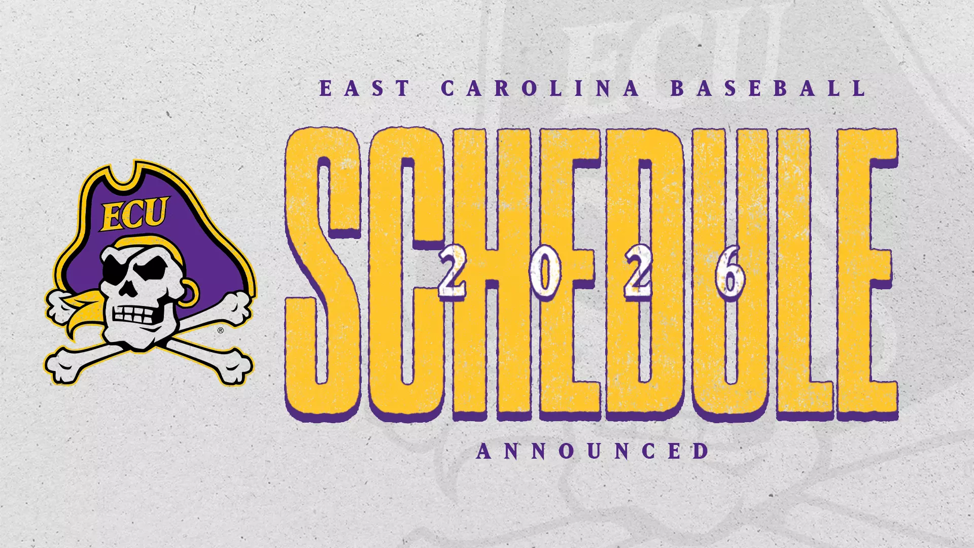 ECU 2026 baseball schedule