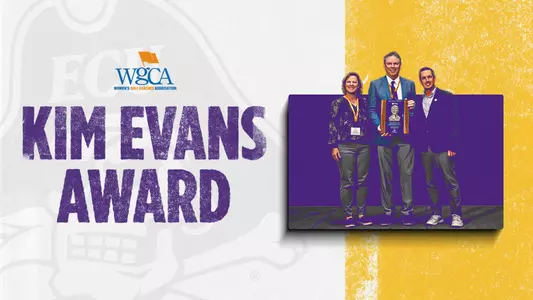 ECU’s Williams named 2025 Kim Evans Award recipient