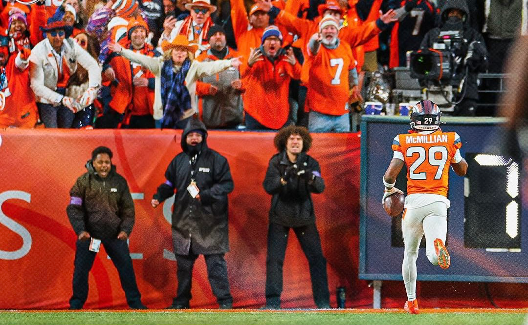 McMillian’s interception leads to winning FG as Broncos top Bills in OT