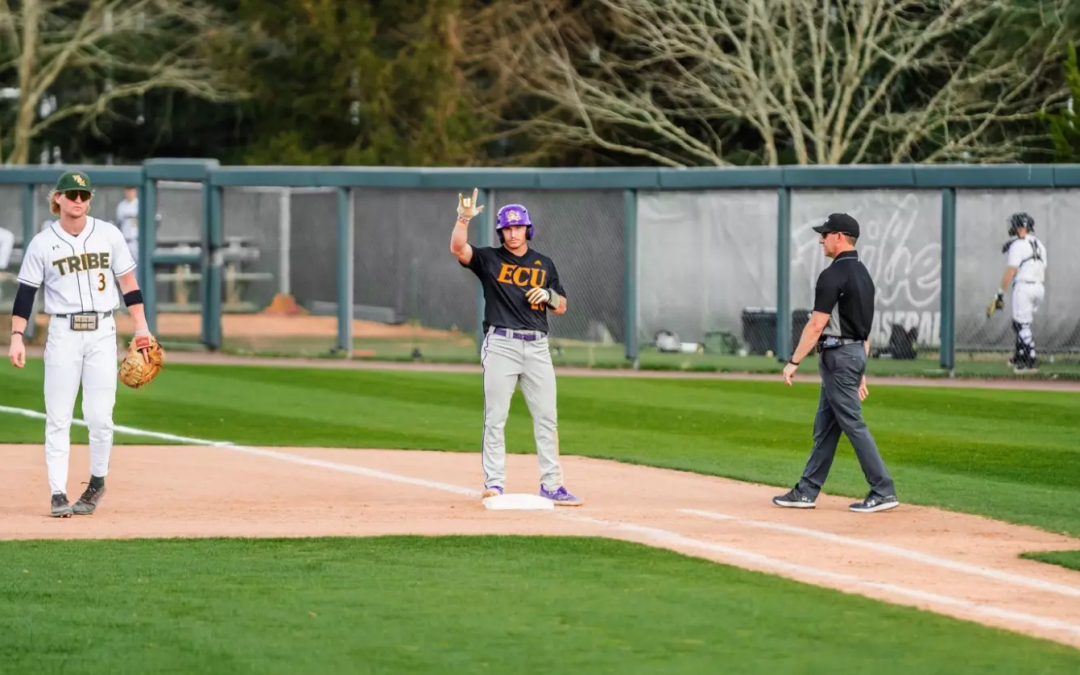 ECU’s historic offensive surge leads to 24–run victory; Parker Byrd gets second career hit
