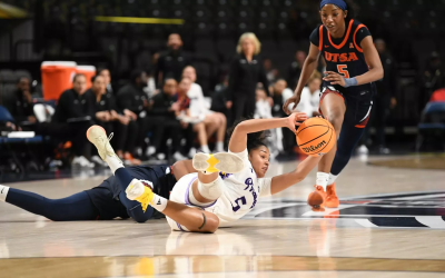 Pirates falter late in American Conference semifinal loss to UTSA, 54-44