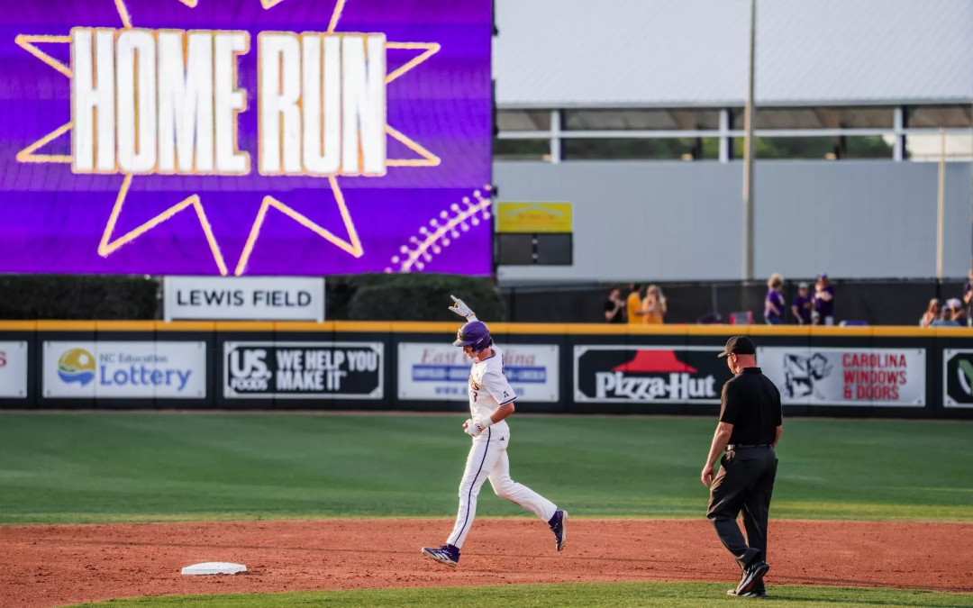 Whitaker blasts two homers to lift ECU past South Florida; DH on Saturday concludes series