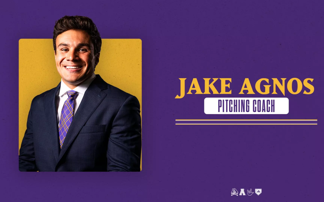 ECU names Jake Agnos as next pitching coach