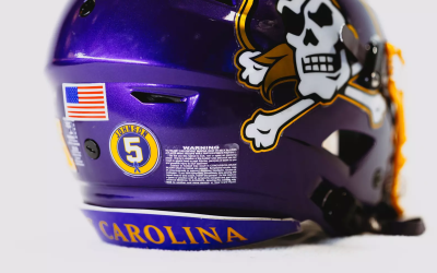 ECU Football to honor Pirate legend Chris Johnson with helmet decal