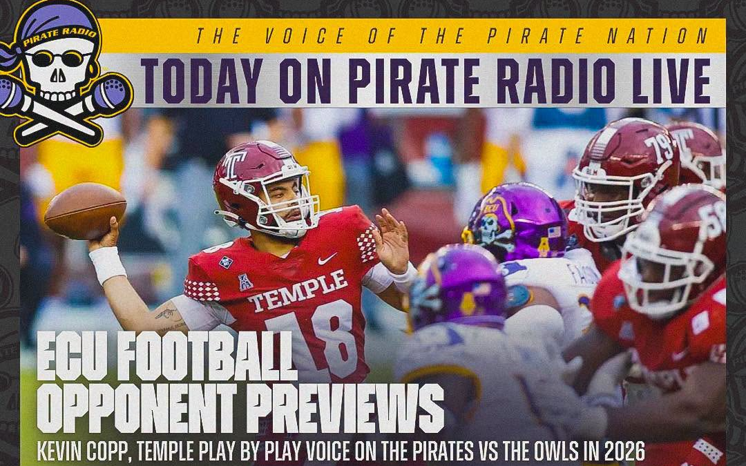 PRL Friday: Rounding out the week with ECU football and our regular guests