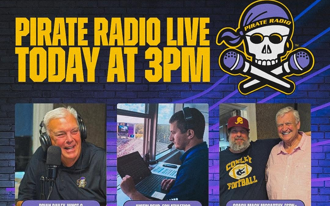 PRL Monday: Football talk continues with Brian Bailey, ECU’s Justin Behr, Mack McCarthy
