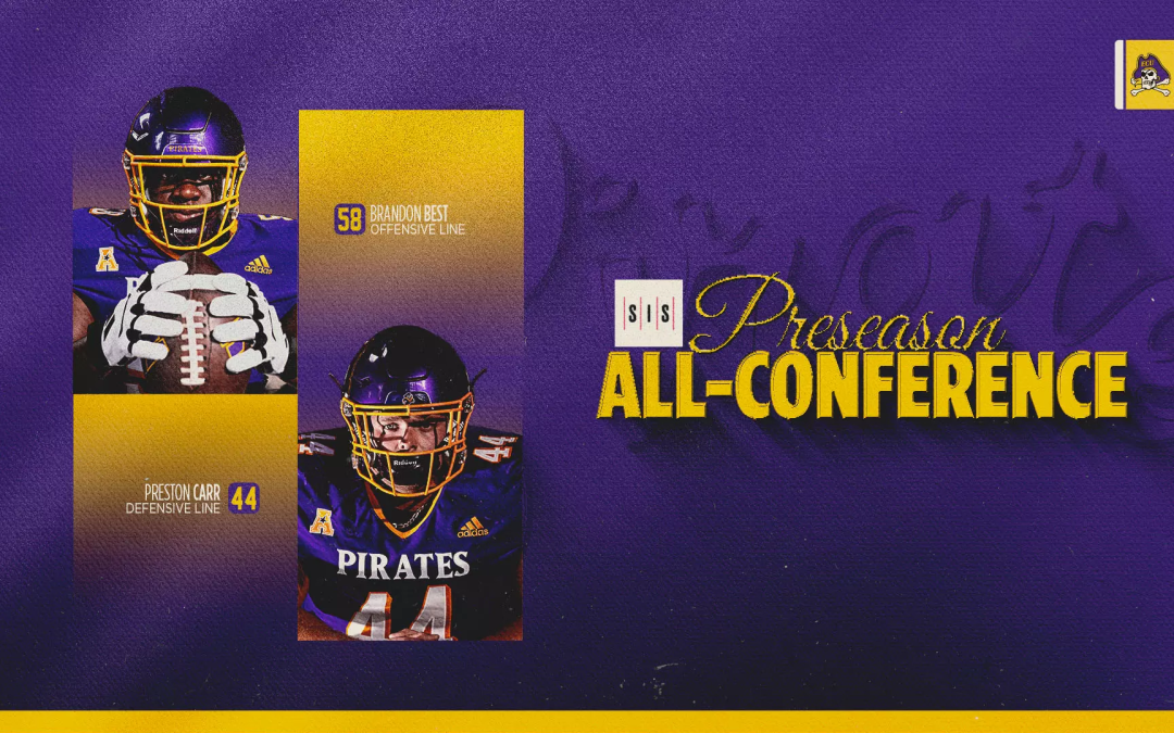 ECU’s Best, Carr earn preseason honors