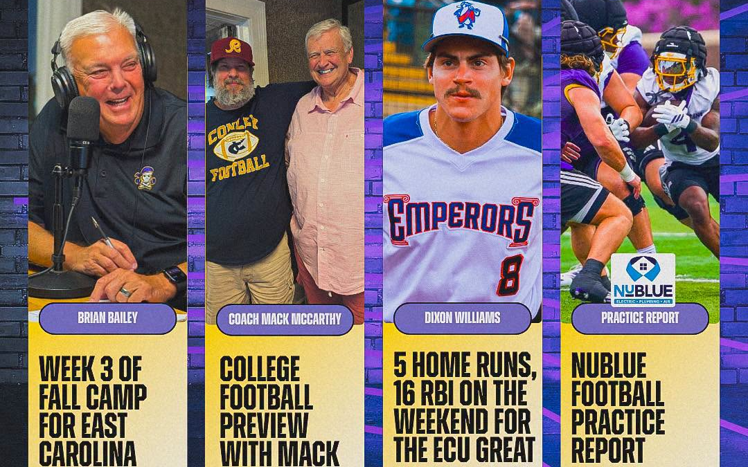 PRL Monday: Dixon Williams and ECU Football’s weekend scrimmage