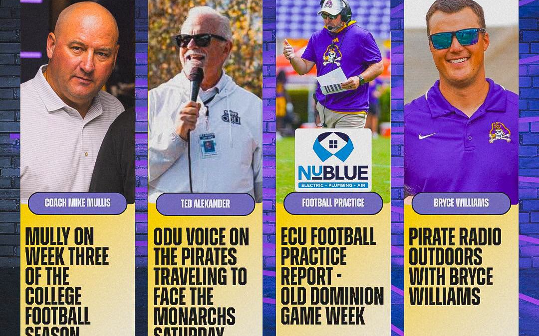 PRL Tuesday: Breaking down ECU-Old Dominion with voice of Monarchs, Mike Mullis, Bryce Williams
