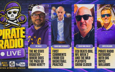 PRL Tuesday: ECU turns focus to NC Central; men’s basketball begins practice
