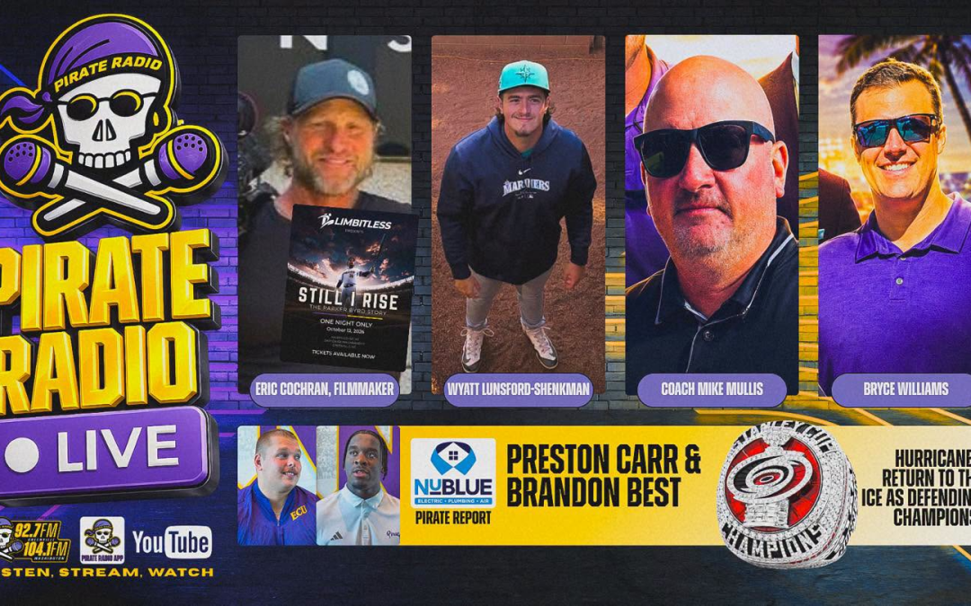 PRL Tuesday: Latest on ECU football, Carolina Hurricanes and more