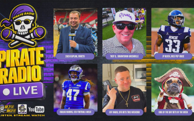 PRL Thursday: Preps continue for ECU-Rice with Rahjai Harris, Dog of the Day