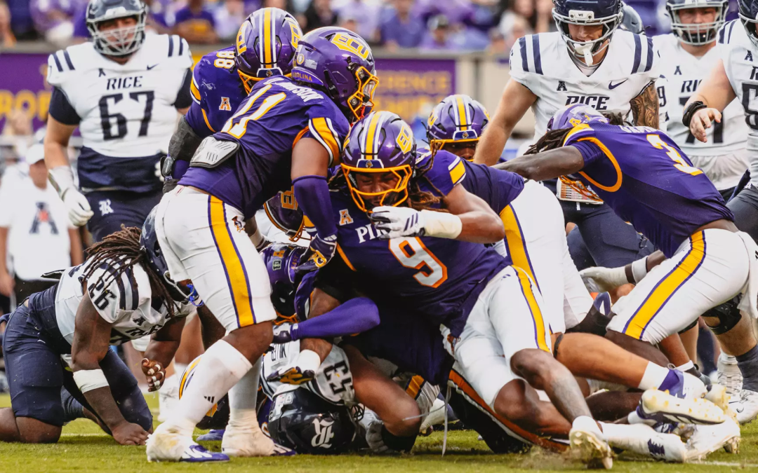ECU celebrates homecoming, opening of American Conference play with win over Rice